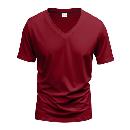 T-shirt homme col V Léger respirant