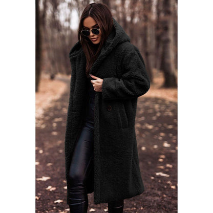 Manteau oversize femme doux et confortable