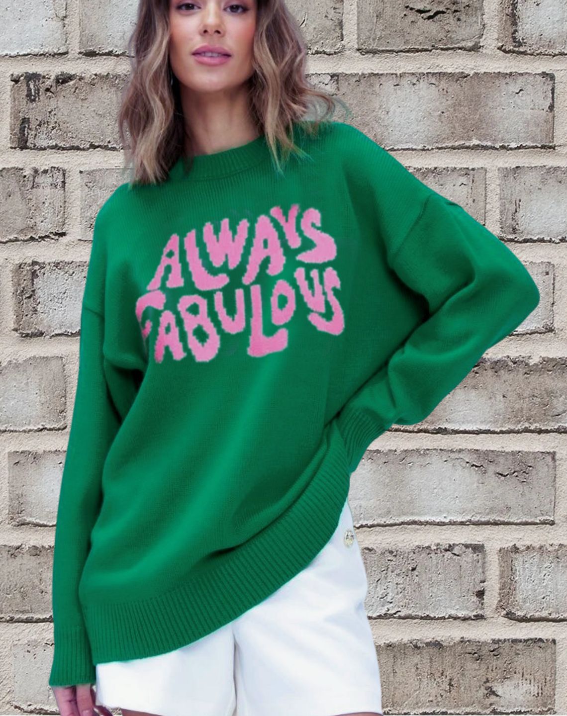 Ideale Kleidung | Lässig Geschnitten Wollmischung Statement Look Vorne - IdealeKleiden