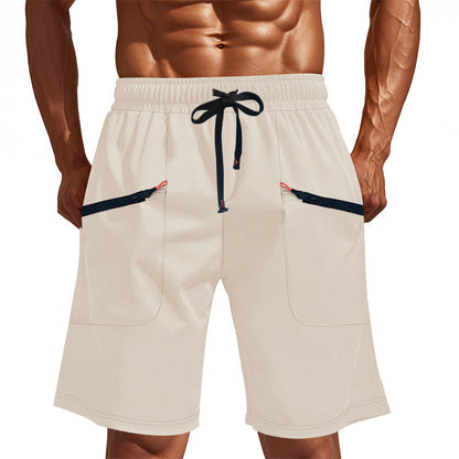 Shorts de sport homme Élastique Multipoches