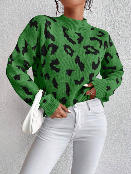 Pull femme motif animal Confortable Élégant
