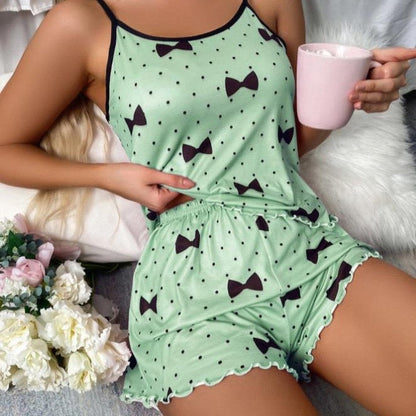 Ensemble de salon short confortable pour femme