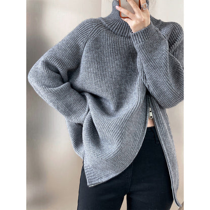 Grands pulls pour femmes avec col grande taille
