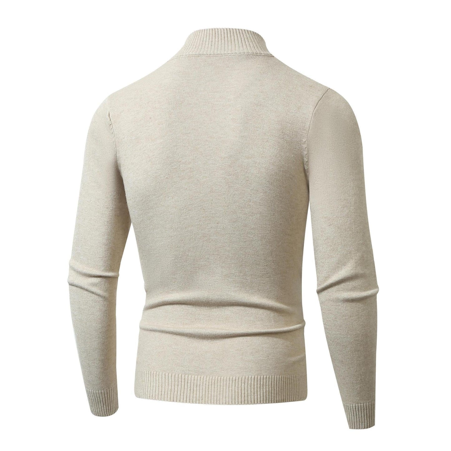 Pull homme col en V coton doux