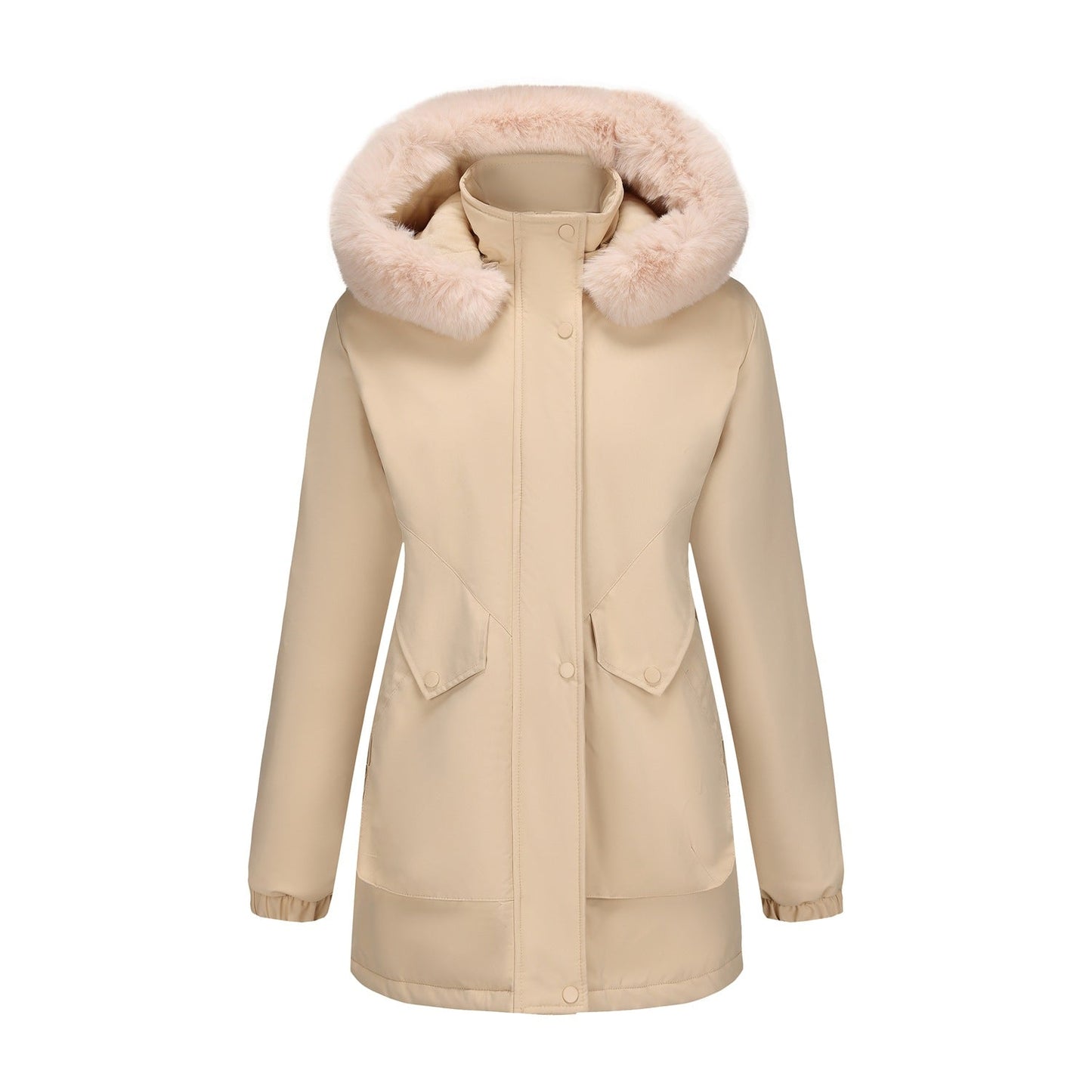 Parka femme imperméable col douillet
