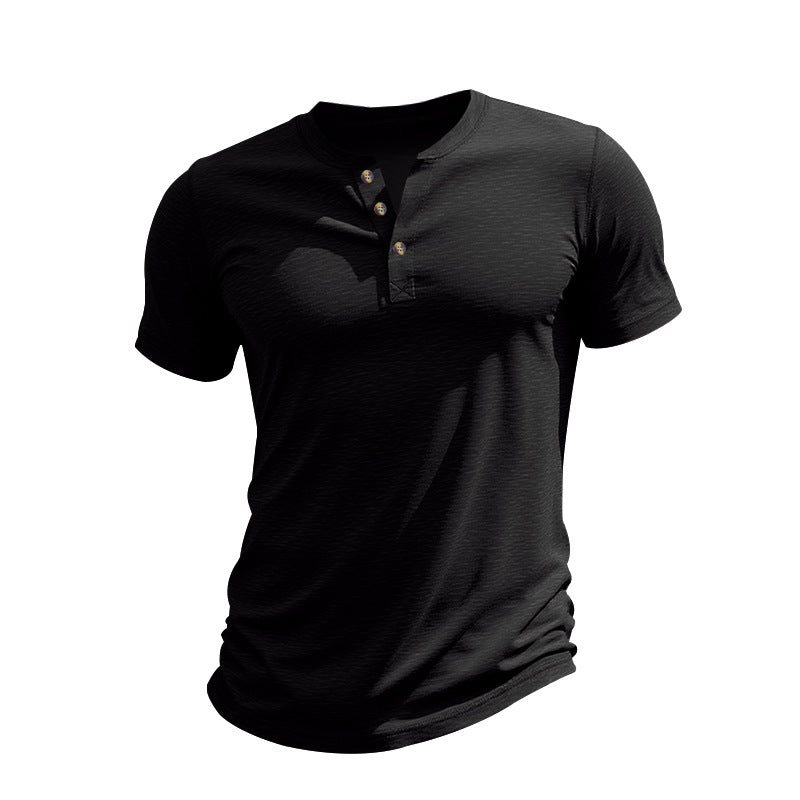 T-shirt homme manches courtes coton doux élégant