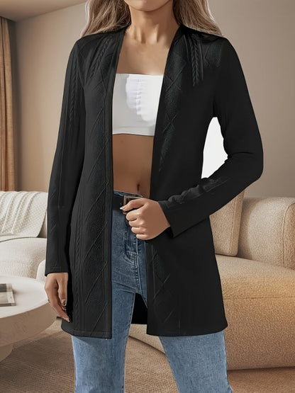 Cardigan Femme Moderne Élégant Avec Décoration