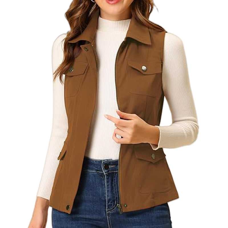 Gilet d'extérieur pour femme Pratique et élégant