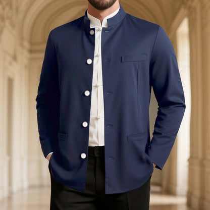 Blazer Homme Coupe Slim Moderne Élégant