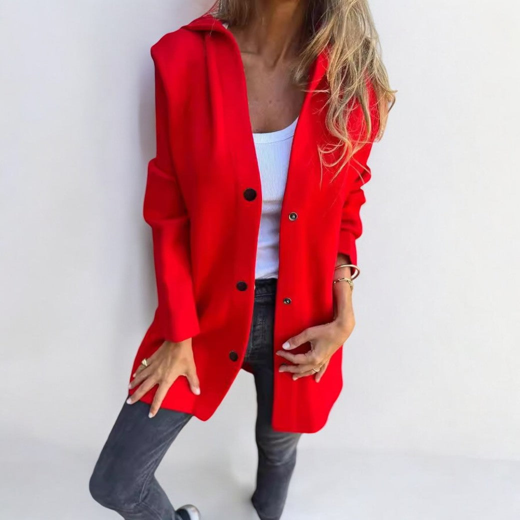 Manteau d'hiver femme avec capuche chaud