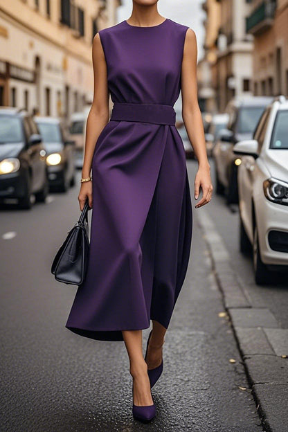 Élégante Robe Longue Maxi pour Femme, Coupe Cintrée