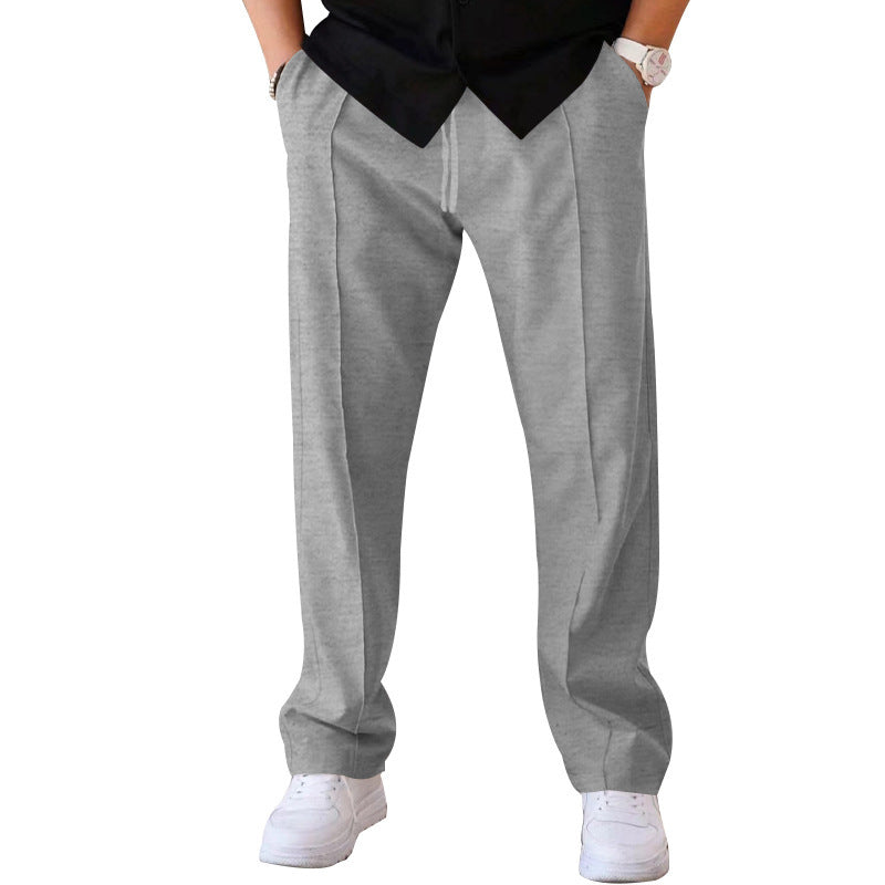 Pantalon décontracté homme Coupe droite élégante