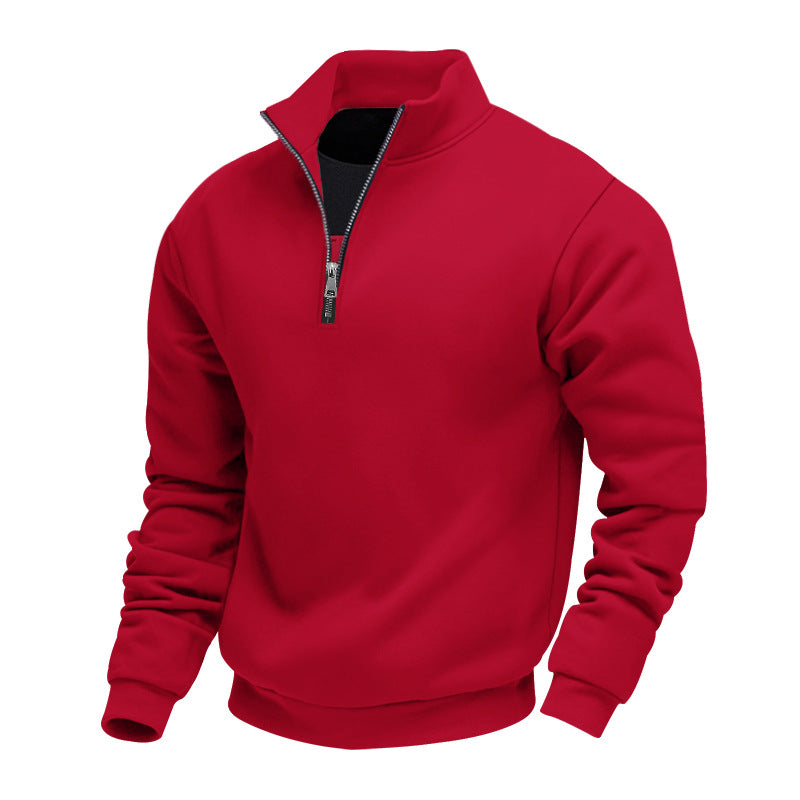Polaire homme col montant chaud
