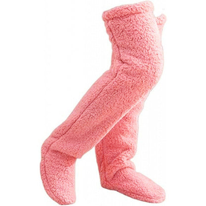 Chauffe-pieds doux en peluche pour femmes