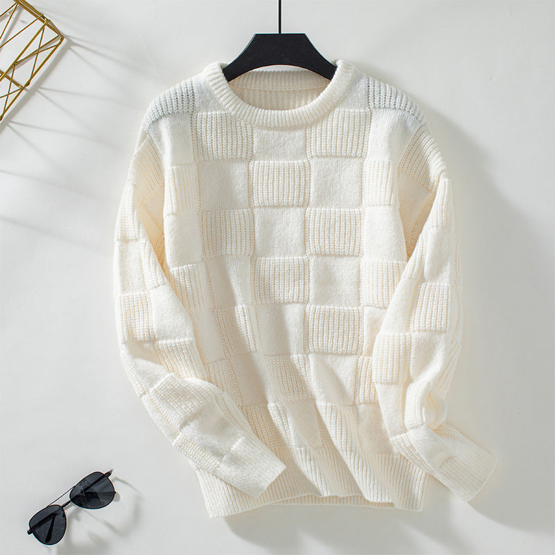 Pull tricoté confortable Style décontracté