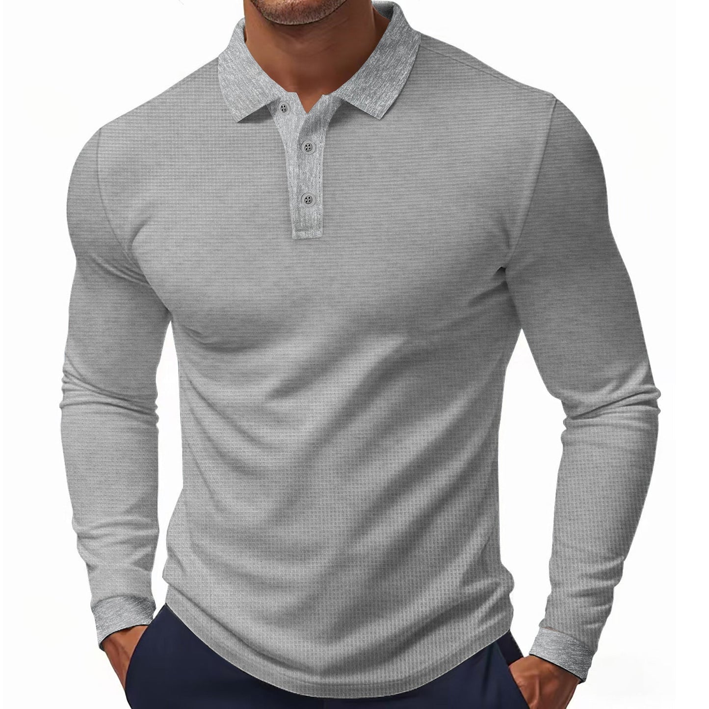 Polo pour homme moderne structuré élégant