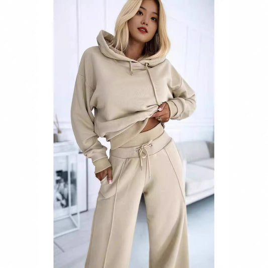 Damen Sportliche Jogginganzug Set Bequem - IdealeKleiden