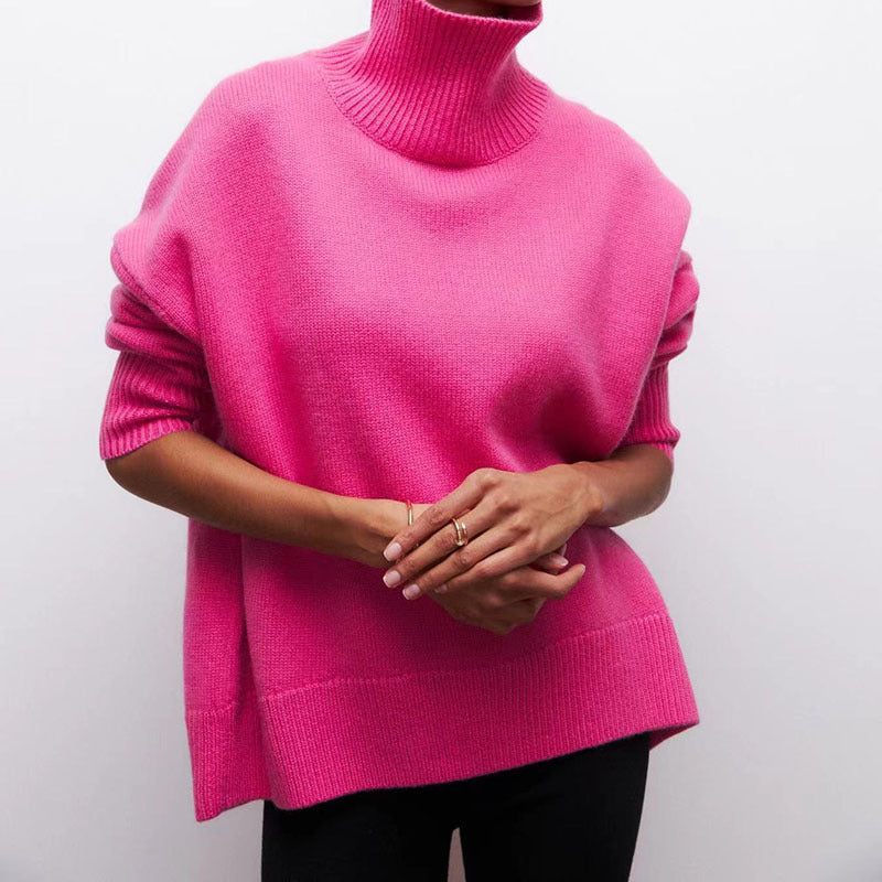Pull surdimensionné doux et texturé pour femme