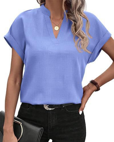Blouse Femme Chic Décontracté Été