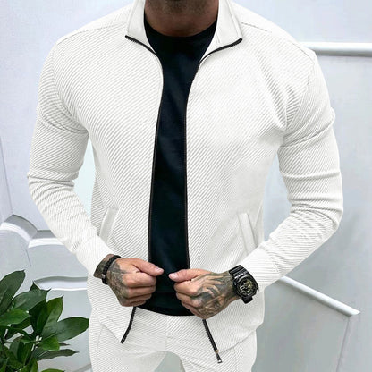 Veste de sport structurée pour hommes style moderne
