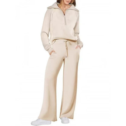 Ensemble de sport pour femme avec col montant et bretelles