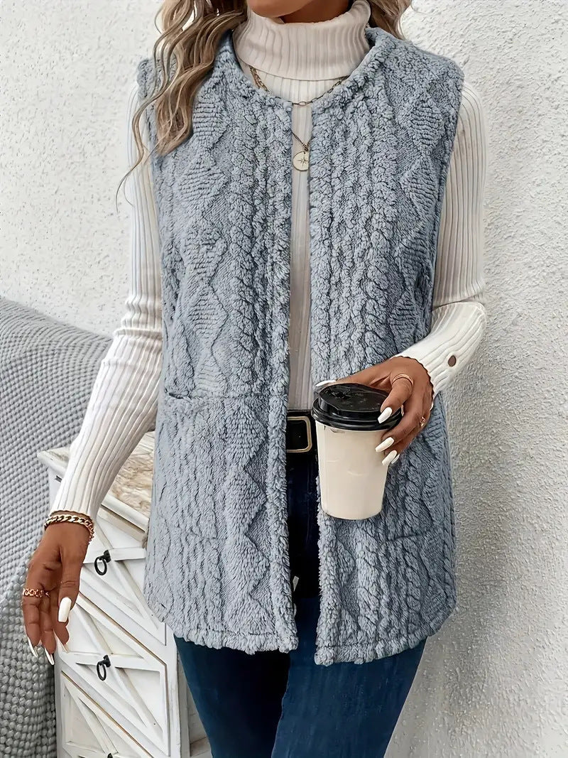 Gilet tricoté pour femmes Design de luxe Élégant