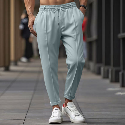 Pantalon homme Confortable Élastique Coton
