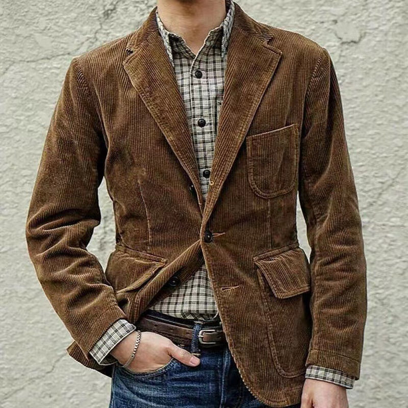 Veste en velours côtelé homme Chic et sportive