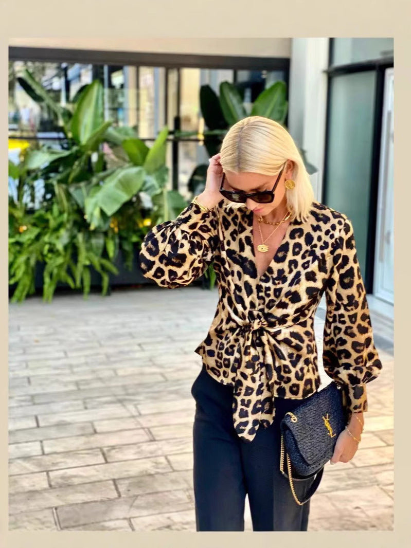 Stylische Damenkleidung Leopardenmuster - IdealeKleiden
