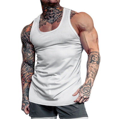 Débardeur de sport homme respirant léger coton