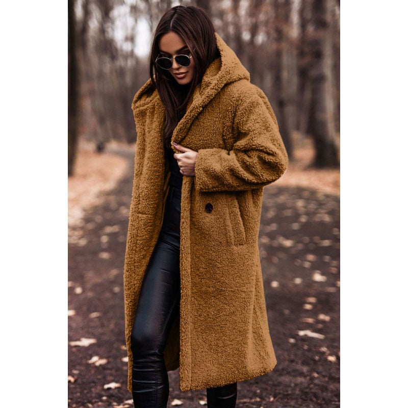 Manteau oversize femme doux et confortable