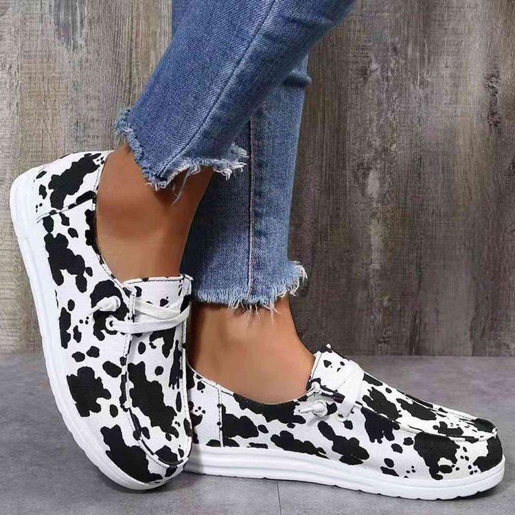 Chaussures Slip-On Femme Confortables Élastiques Antidérapantes