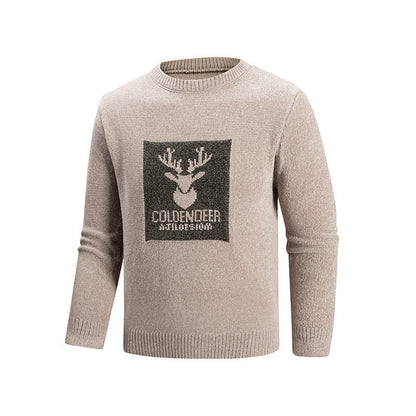 Pull-over homme motif graphique style tendance