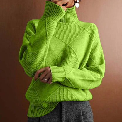 Pull élégant pour femme Maille classique uni
