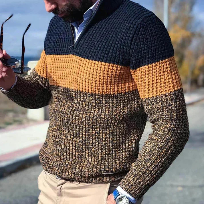 Theodore - Pull en maille doux et chaud