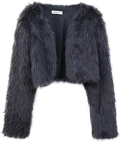 Veste courte femme Douce Coupe ouverte Chic