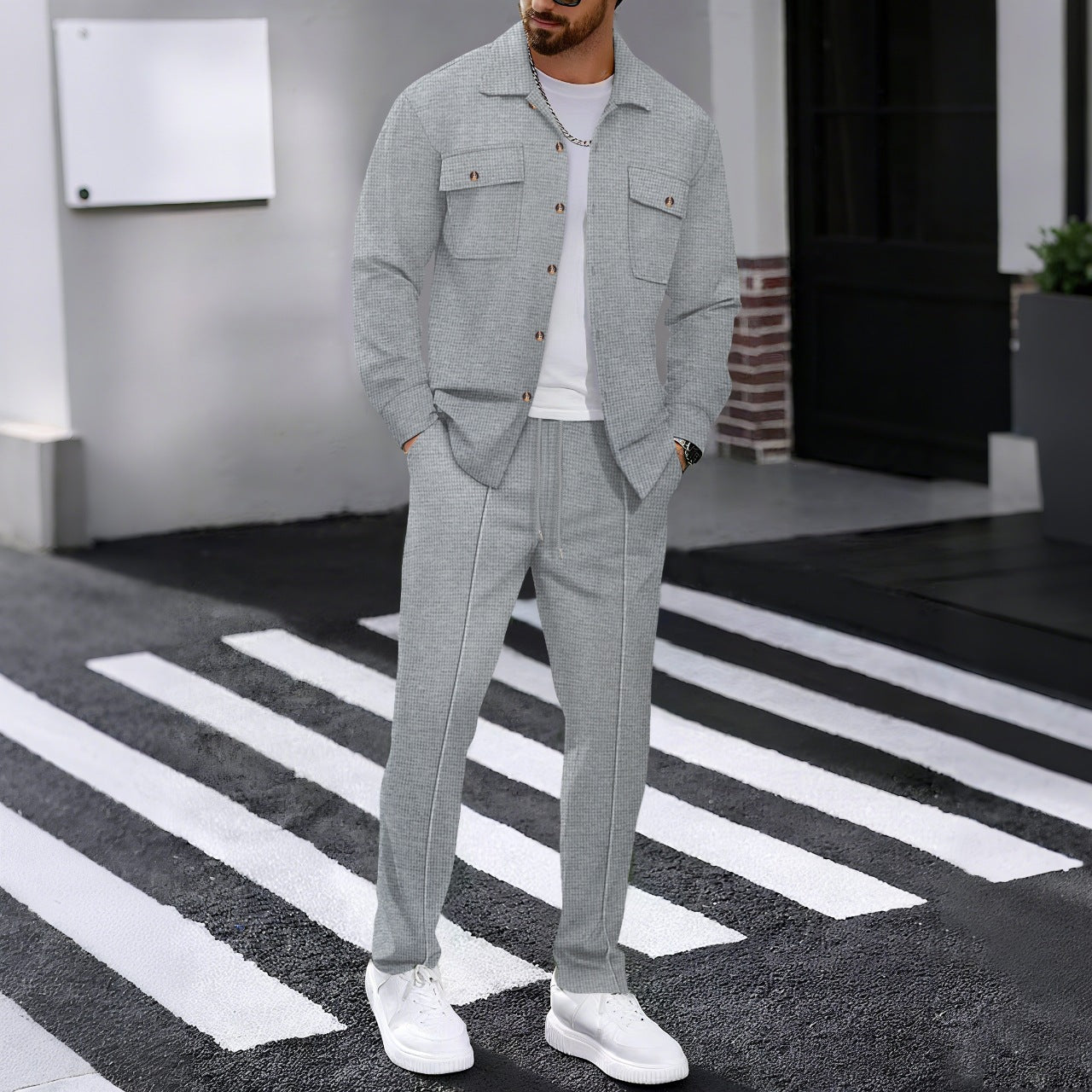 Ensemble de loisirs moderne et sportif pour homme