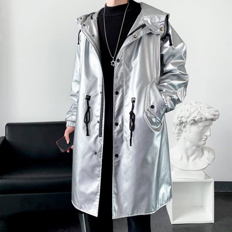 Veste de pluie réfléchissante et imperméable pour homme