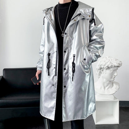 Veste de pluie réfléchissante et imperméable pour homme