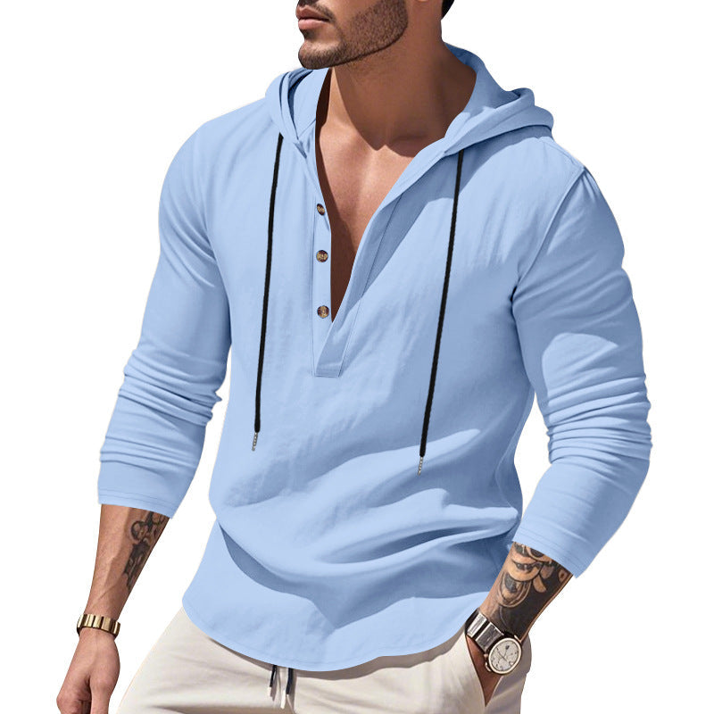 Sweat à capuche pour homme Coupe moderne décontractée