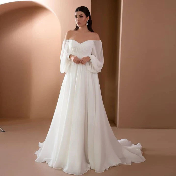Elegantes Maxikleid für Damen Hochzeitsgäste - IdealeKleiden