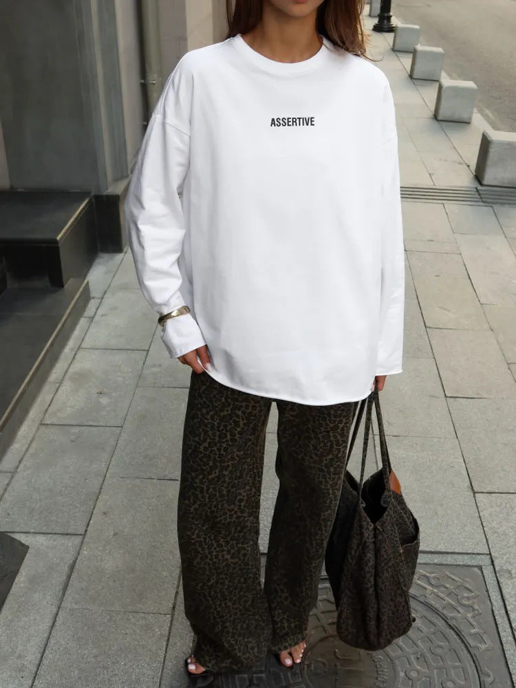 Sweat-shirt Oversize Femme Sportif Grande taille