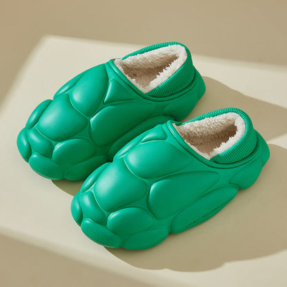 Chaussons antidérapants doux doublés pour femmes
