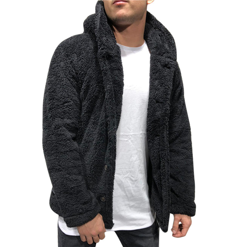 Veste polaire peluche Capuche Doux