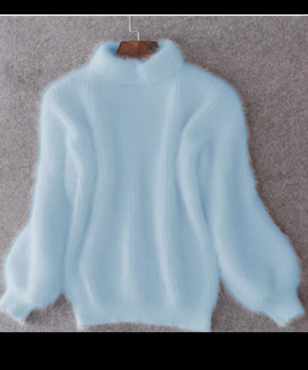 Damen Rollkragenpullover Weich Strukturiert - IdealeKleiden