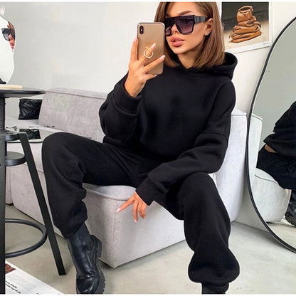 Ensemble pantalon et sweat-shirt confortable pour femmes