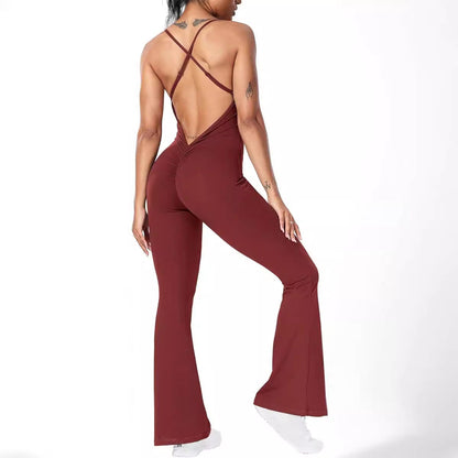 Combinaison femme Chic Sportive Encolure en U