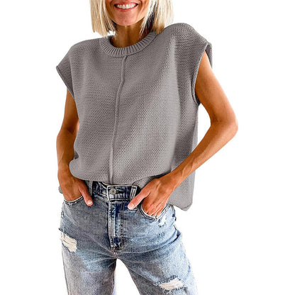Débardeur en maille élégant pour femme