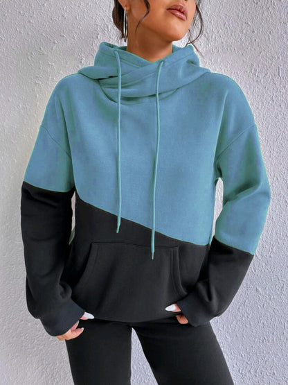 Sweat à capuche Femme Fermeture haute Confortable