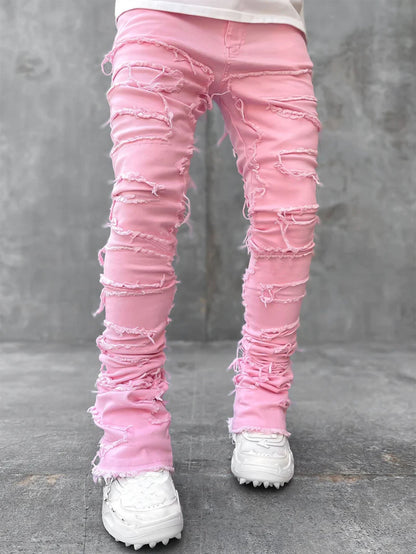 Jeans homme coupe slim, look moderne